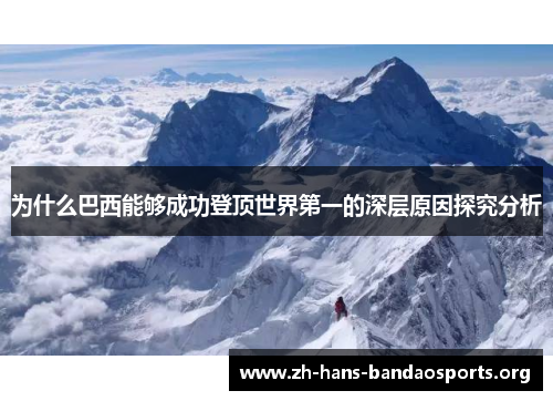 为什么巴西能够成功登顶世界第一的深层原因探究分析 为什么巴西能够成功登顶世界第一的深层原因探究分析
